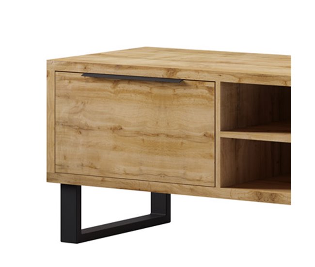 Suporte para TV de 2 gavetas Eden Madeira