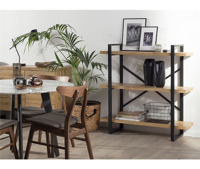 Beliani Estante TIMBER 111 Carvalho