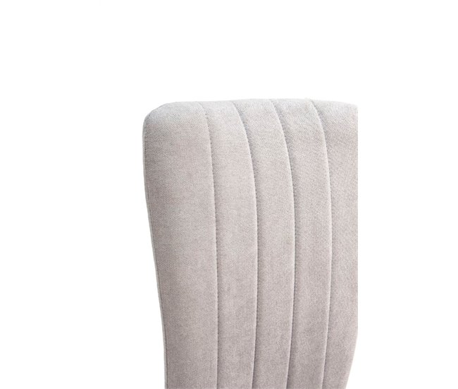 Conjunto de 4 cadeiras HOLLY Cinza Claro