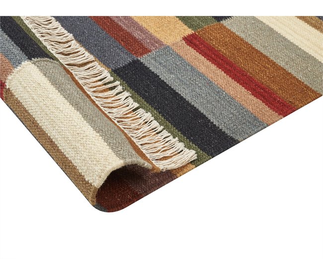 Beliani Entrelaçado MUSALER 200x300 Multicor