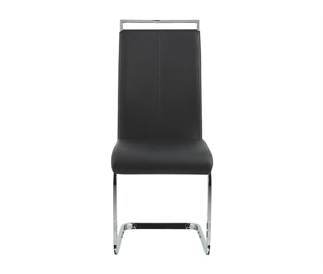 Beliani Cadeira ʺcantileverʺ GREEDIN Preto