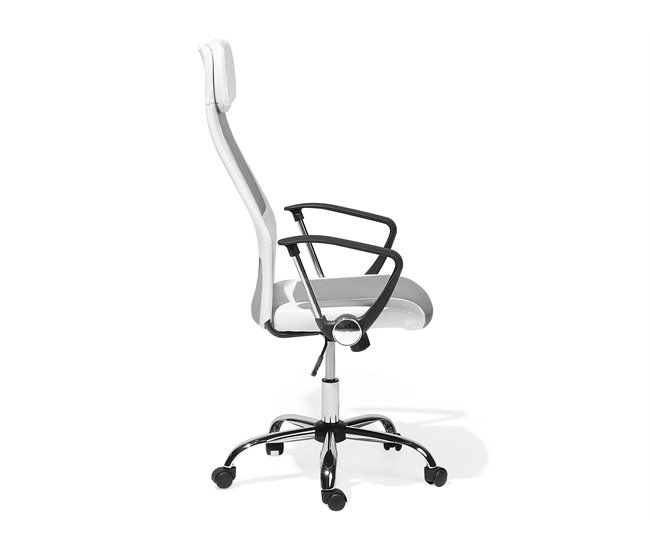 Beliani Cadeira de escritório PIONEER Branco