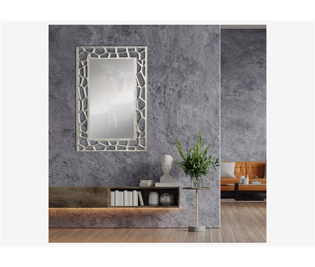 Espelho de parede KENIA Branco