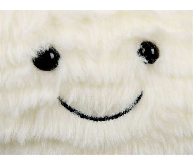 Beliani Almofada decorativa MOONLIGHTER Branco/ Bege