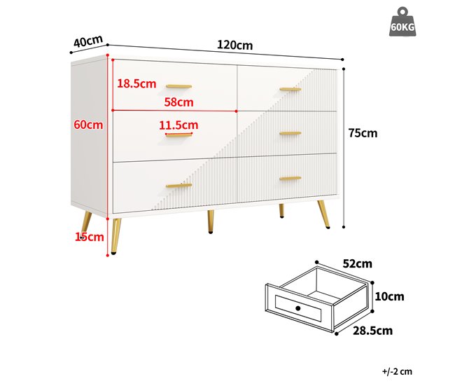 Aparadores 120 Branco