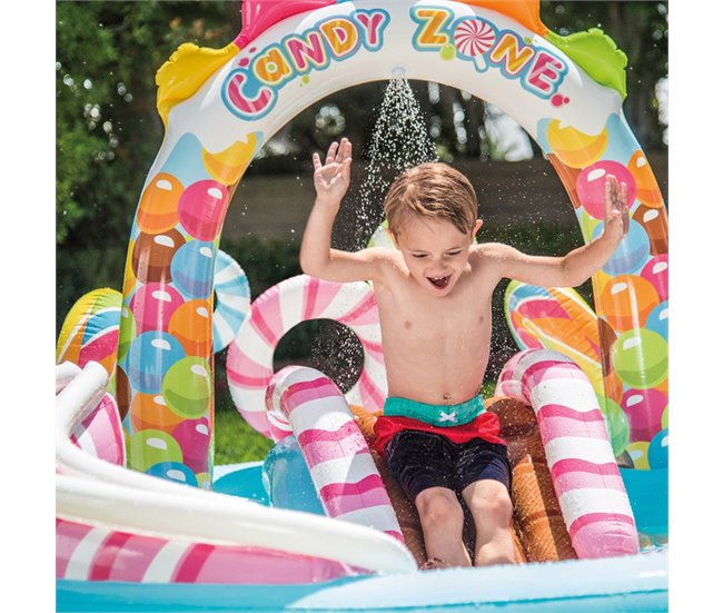 Centro de jogos insuflável INTEX candy zone - 295x191x130 cm Multicor