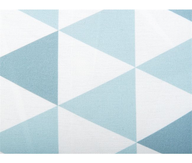 Beliani Almofada de jardim TRIFOS 40x40 Azul Claro