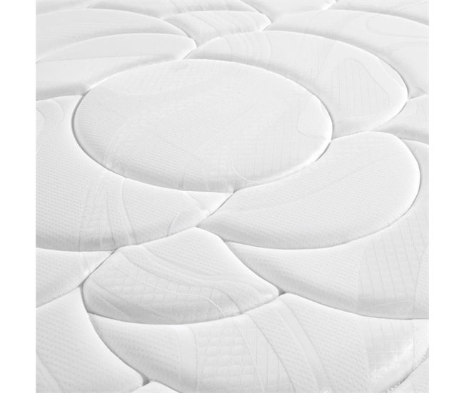 Colchão de molas ensacadas com espuma viscoelástica | 27cm | Efeito relax | 7 zonas de conforto | Certificado Sanitized® 