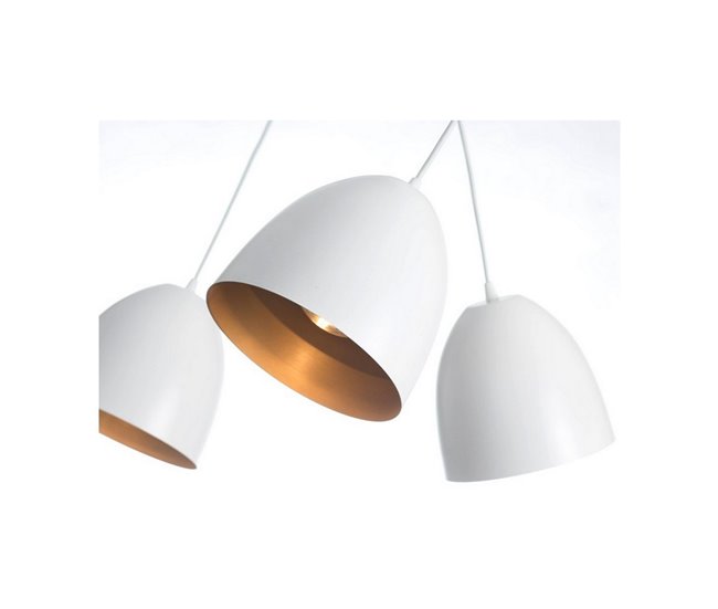 Candeeiro Suspenso Lenox Branco