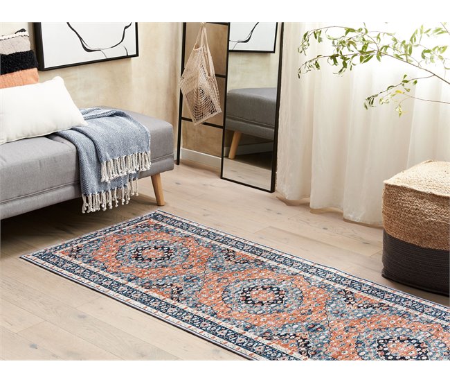 Beliani De pasillo MIDALAM 70x200 Azul