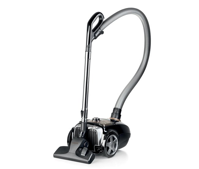 Aspirador com saco HAEGER Super Silent - 750W Preto
