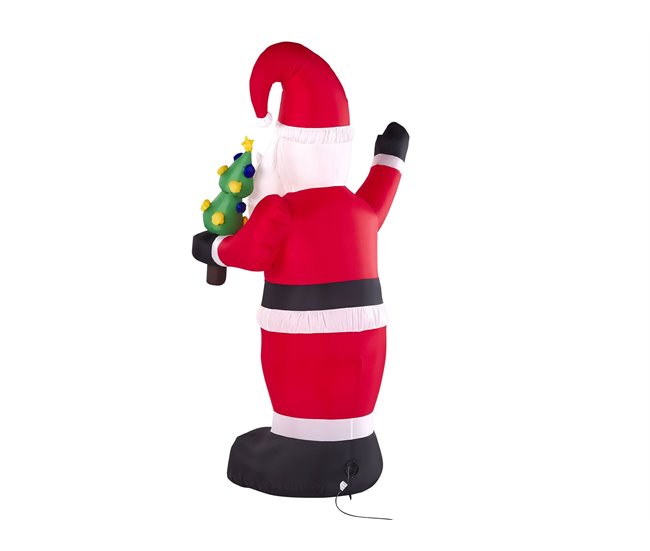 Beliani Decoração insuflável IVALO Vermelho