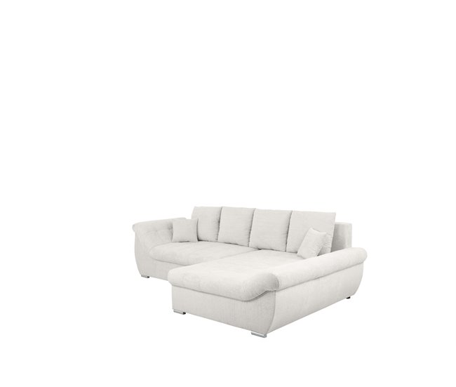 Chaise longue com cama e arca EDEN Branco