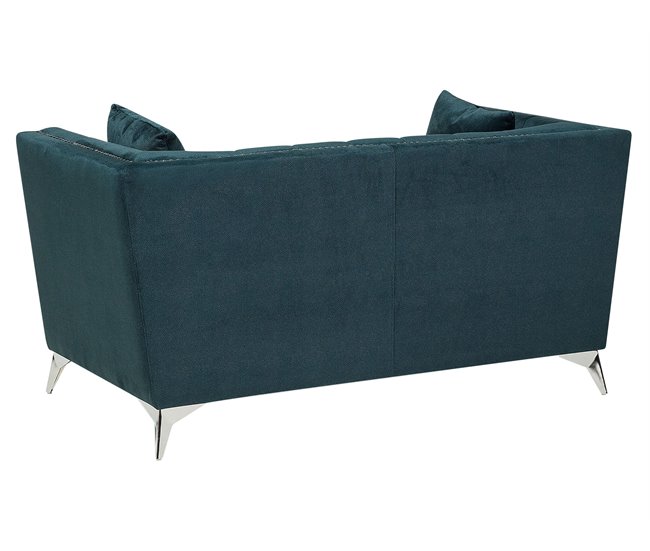 Beliani Conjunto de sofás GAULA Azul/ Verde