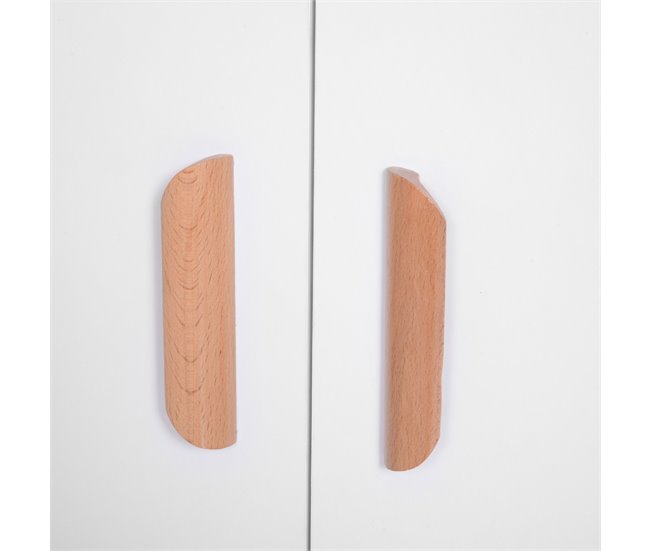 Armário Particle Board HOMCOM, casa - móveis de armazenamento 80 Branco