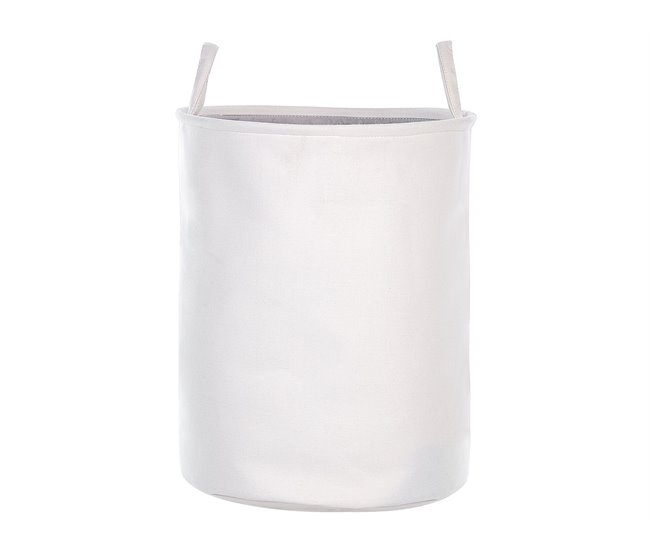 Beliani Cestas para la ropa ARCHA Branco