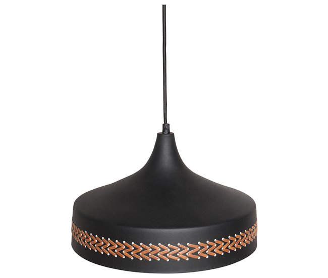Beliani Candeeiro de tecto MAMEYES Preto