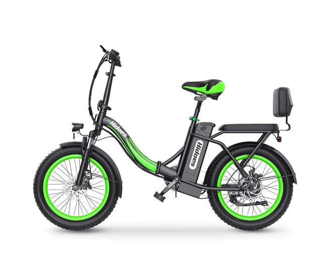 Bicicleta Elétrica Hidoes HD-C1 - Motor 750W Bateria 48V13AH Verde