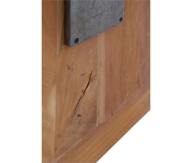 Aparador em madeira maciça de acácia reciclada Madeira