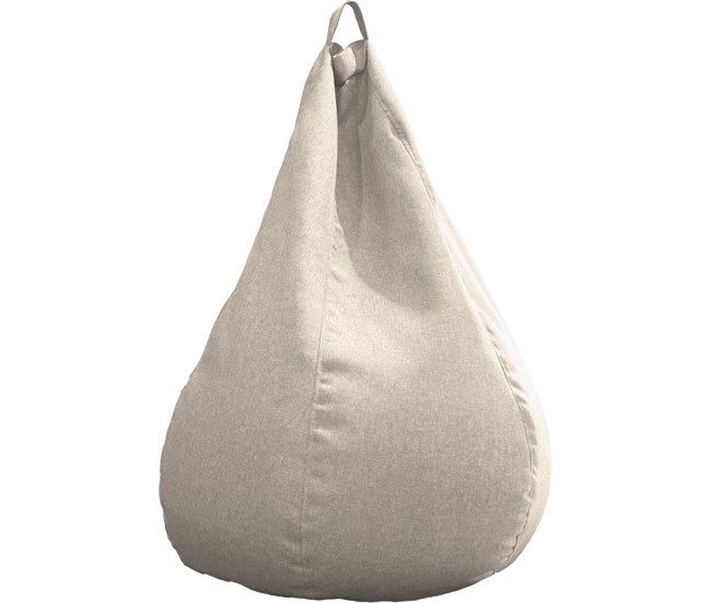 Puff PERA LAGOS tecido 110x85cm Bege