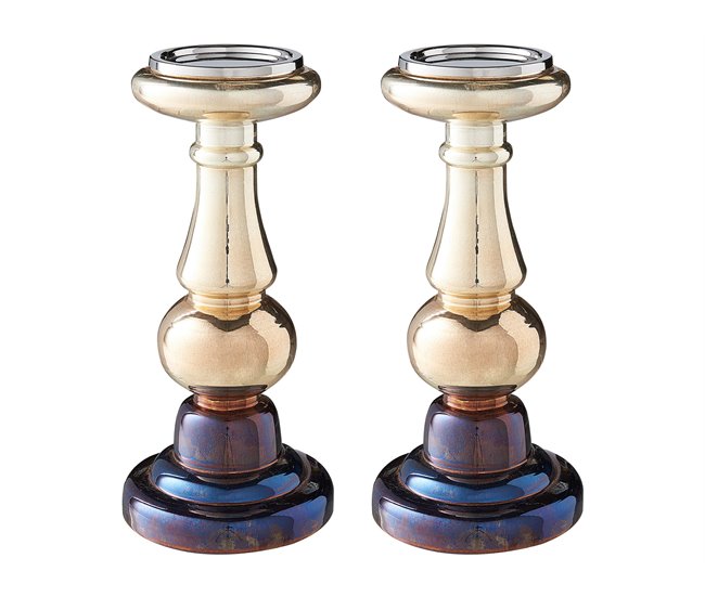 Beliani Candelabro IMARTI Dourado