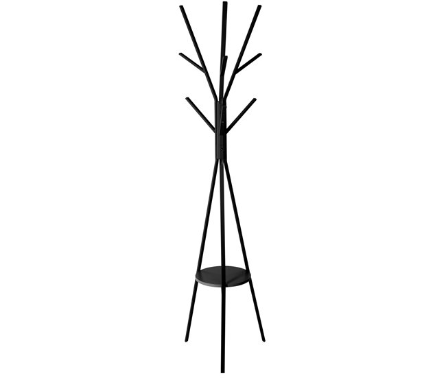 Cabide Auxiliar Metal 9 Cabides Preto