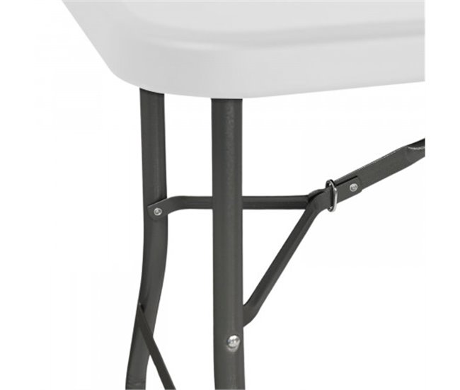 Pack 2 Mesas Dobráveis ​​Retangulares O91 180x74 Branco