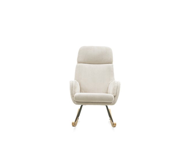 Cadeira De Balanço Branco Branco
