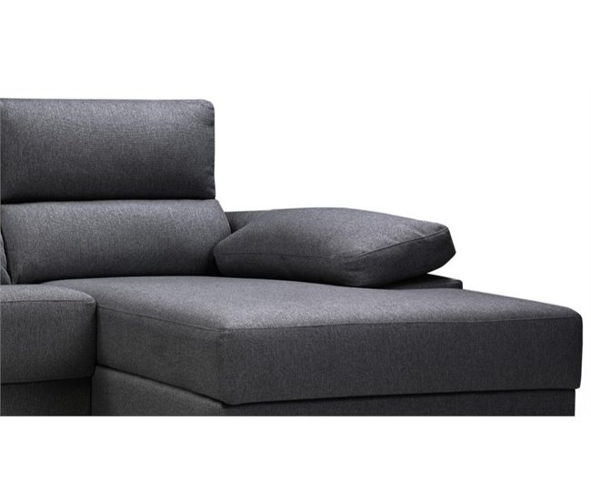 Chaise longue NOEMI Antracite
