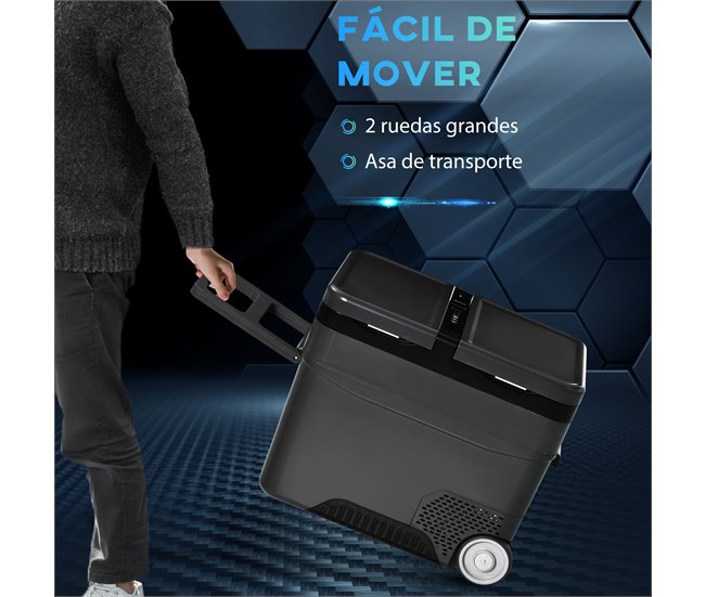 Geleira Portátil Outsunny C00-029V91 Cinza