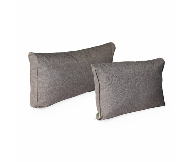 Conjunto de capas de almofadas para mobiliário de jardim Venezia Cinza