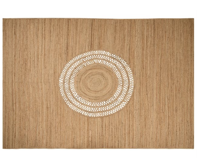 Beliani De tejido plano BOGAZOREN 160x230 Bege