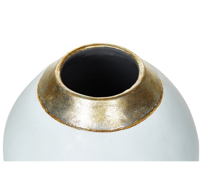 Beliani Jarro decorativo LAURI Branco