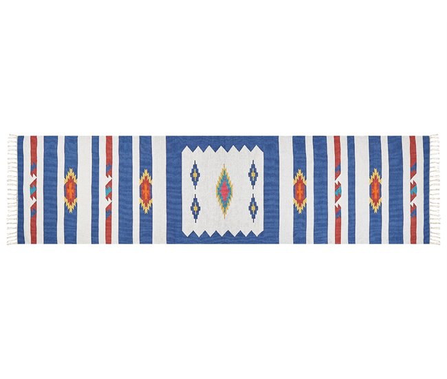 Beliani Kilim VARSER 80x300 Multicor