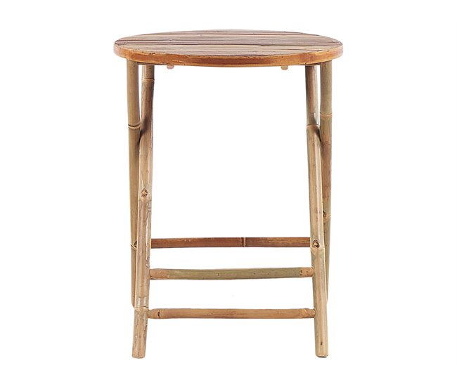 Beliani Conjunto de balcón SAVELLETRI Branco/ Bege