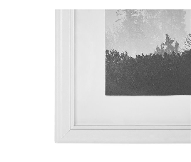 Beliani Marco de la foto ZINARE Branco