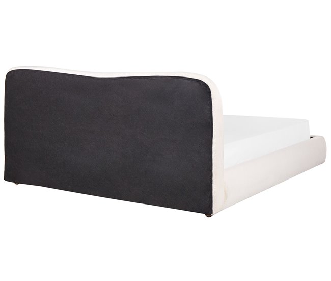 Beliani Cama baú Bouclé BLAGNAC 200x228 Bege