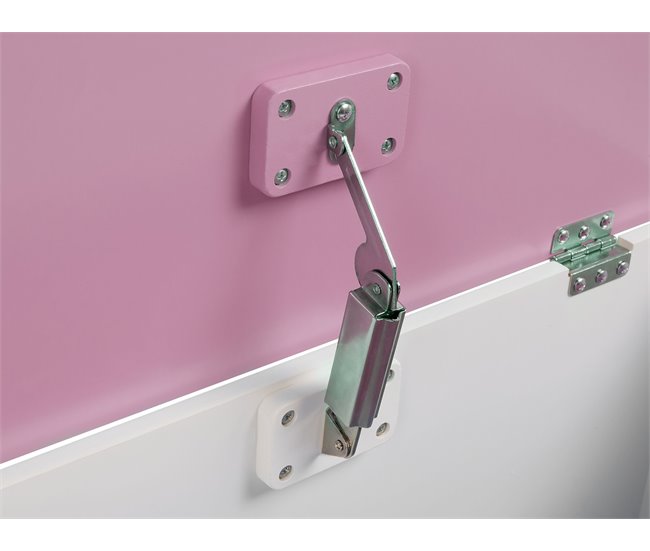 Beliani Aparador CASPER Rosa