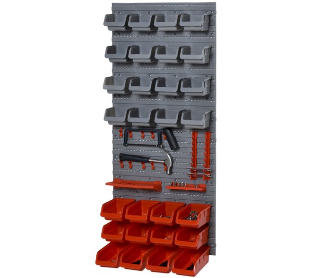 Organizador de Ferramentas PP DURHAND Vermelho