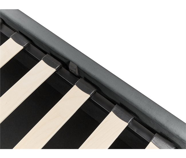 Beliani Cama com armazenamento Veludo BOUSSE 191x219 Bege
