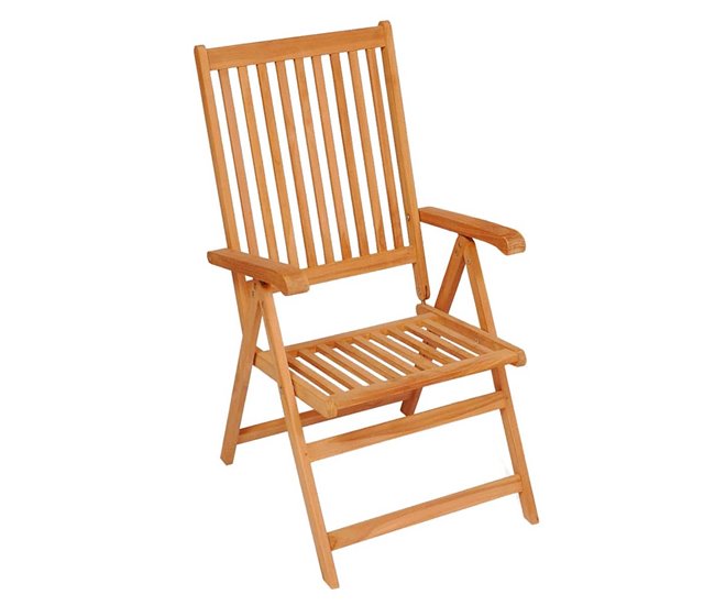 Cadeiras de jardim - cadeiras de exterior reclináveis 8 pcs madeira de teca maciça