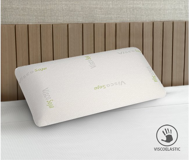  Almofada Visco Soja da SonnoMattress Branco