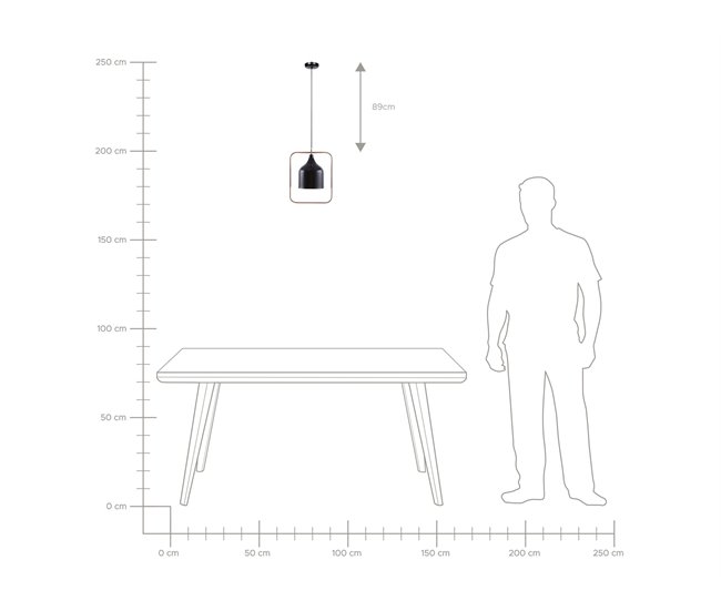 Beliani Candeeiro de tecto MAVONE Branco
