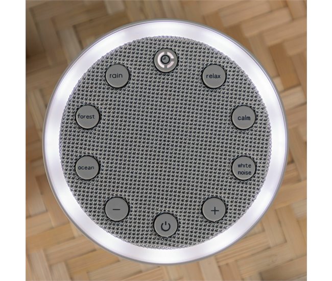Máquina de ruído para dormir Cinza