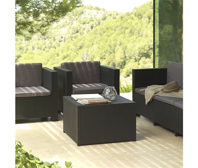 Móveis de jardim Diva Tropea Cinza