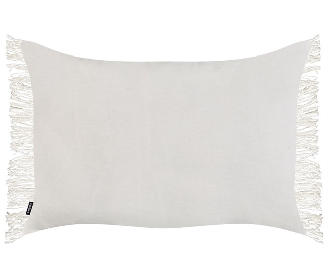 Beliani Almofada decorativa MABA Creme