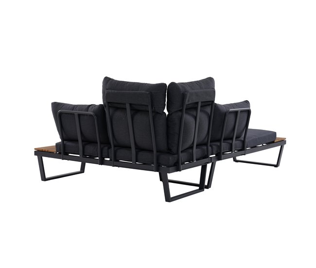 Set de jardim CORNER cor antracite Antracite