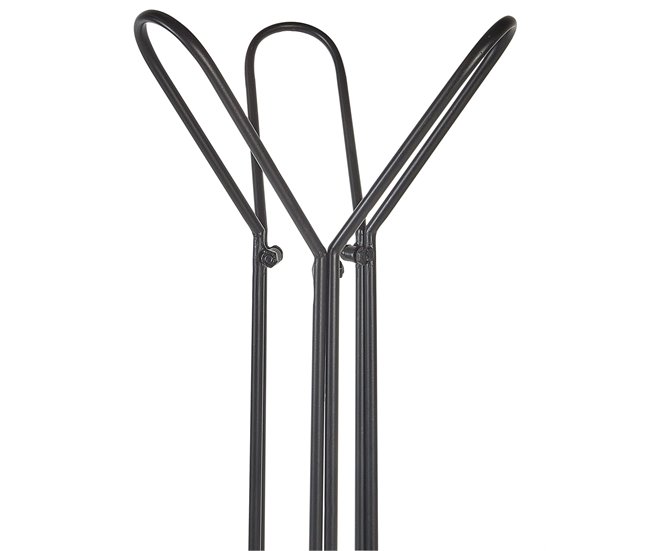 Beliani Bengaleiro Ferro BRITTON Preto