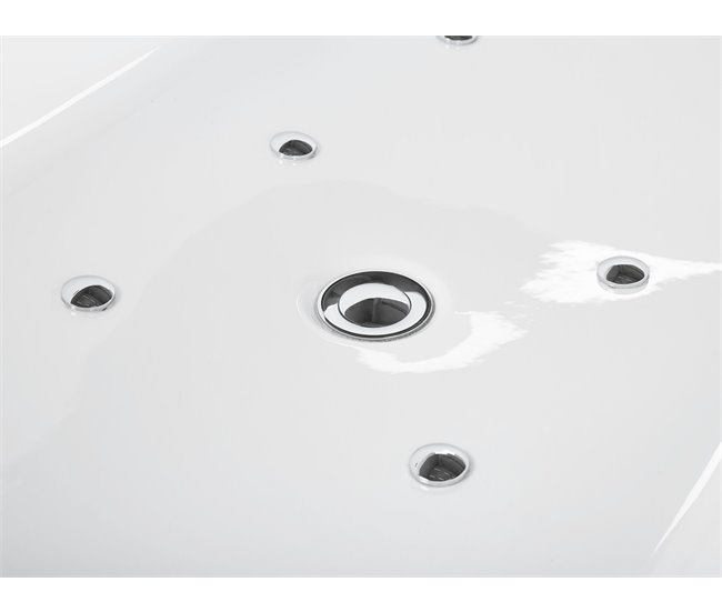 Beliani Banheira de interior NEVIS 80x170 Branco