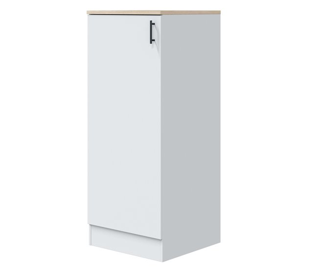 Kira módulo inferior cozinha 1 porta 3 prateleiras